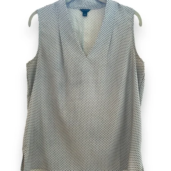 Ann Taylor Small Black and White Women’s Blouse - Picture 1 of 6